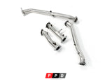 Toyota Landcruiser 200 Series (2015+) Stainless DPF-Delete Pipes