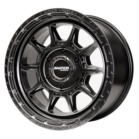 SNIPER Recon 17" Wheels to suit Isuzu DMAX 2012 onwards - Extra HD Rating (1600KG)