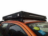 Ford Ranger (2011-2017+) PX PXII PXIII Dual Cab ULTIMATE Roof Rack - Integrated Light Bar & Side lights