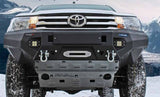 TOYOTA HILUX (06/18-2021) GUN - RIVAL ALLOY BULLBAR - DT-2D57161B