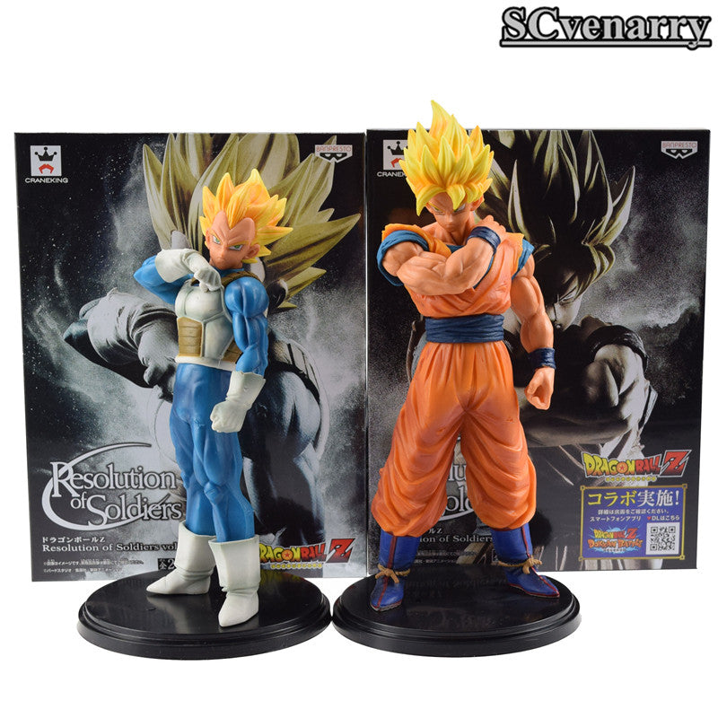 goku and vegeta statue