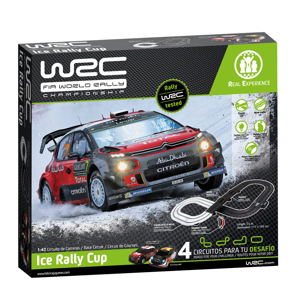 wrc slot car set