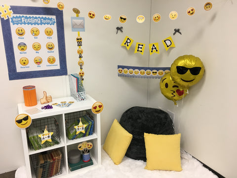 emoji fun classroom reading corner
