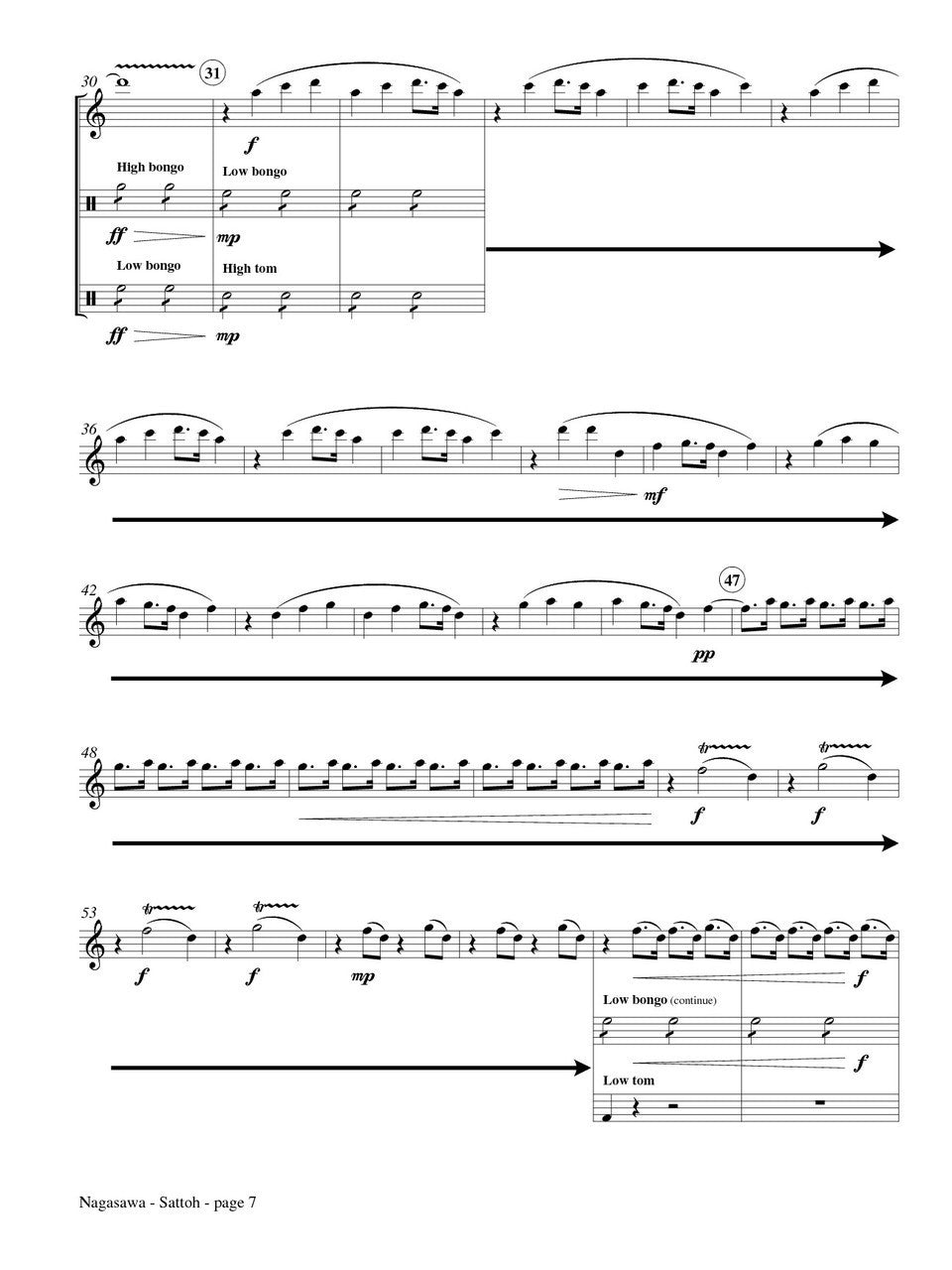 Score - Movement 2, page 2