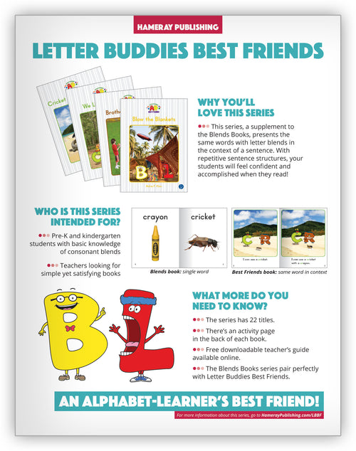 Letter Buddies Best Friends Series Snapshot