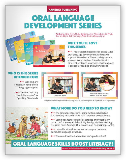 Oral Language Development Series Snapshot