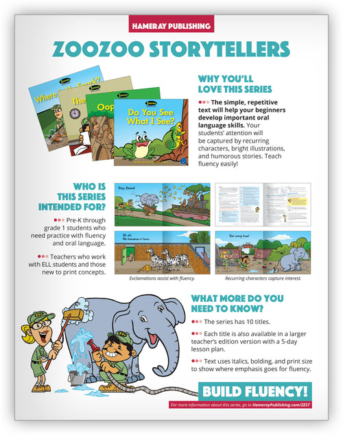 Zoozoo Storytellers Series Snapshot