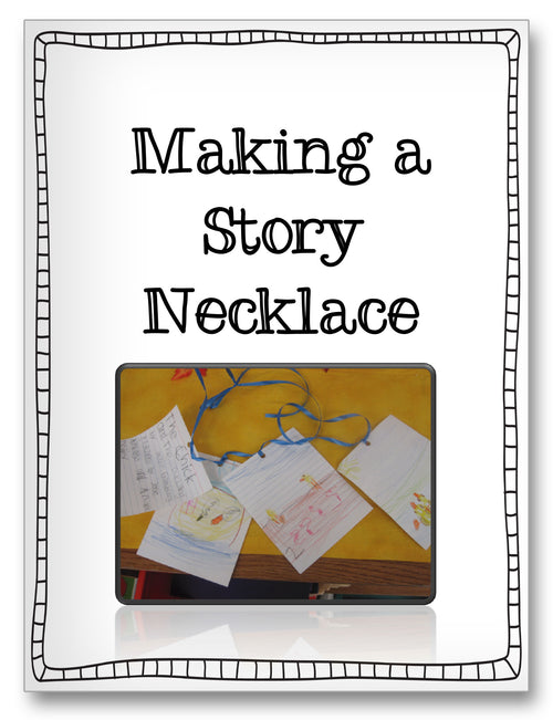 Making a Story Necklace Classroom Activity Worksheet