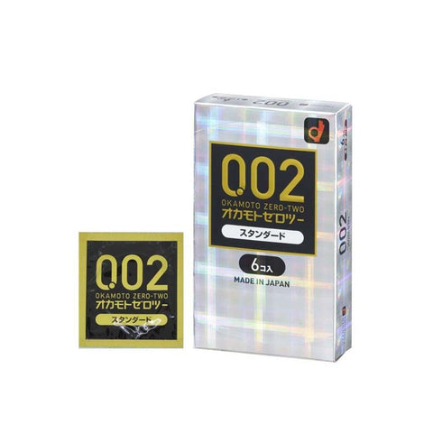 OKAMOTO冈本 002 超薄安全避孕套标准款 6只装 - Milkbuy秒麦网