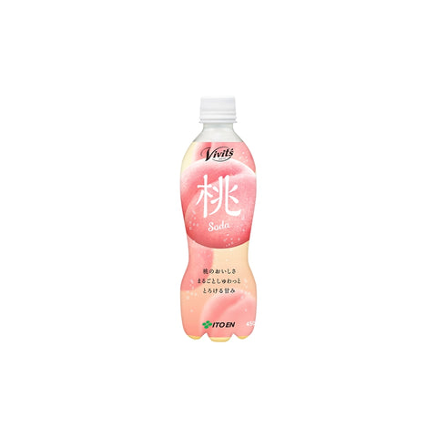 日本ITOEN伊藤园 Vivit's 蜜桃味 苏打碳酸水 450ml _ 伊藤园 - Milkbuy秒麦购物网华人平台加拿大美国北美日韩爆款网红零食美妆药妆