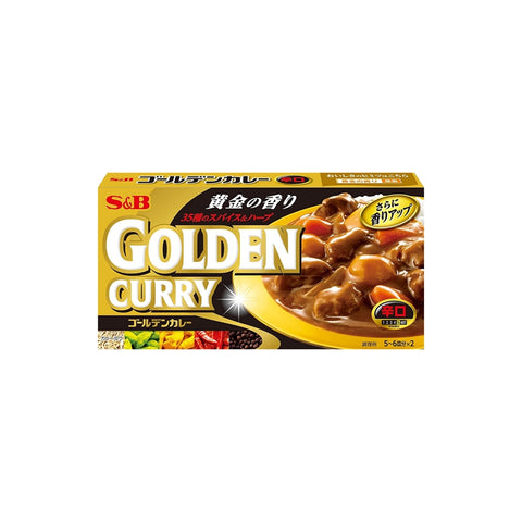 S&B爱思必 GOLDEN CURRY系列咖喱块 辛口 (辣味) 198g - Milkbuy秒麦网