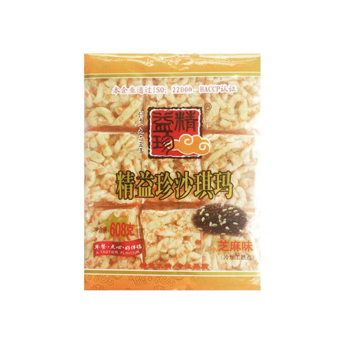 精益珍 沙琪玛 芝麻味 608g