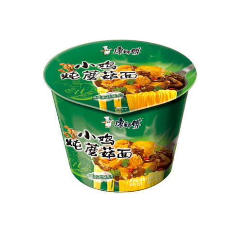 康师傅 小鸡炖蘑菇面 桶装 101g