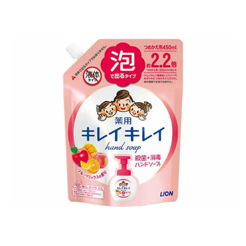 日本LION狮王 水果香抗菌杀菌消毒泡沫型洗手液/替换装 - Milkbuy秒麦网