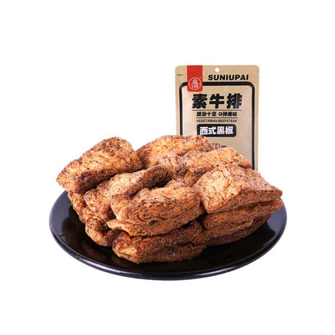 五贤斋 西式黑椒味 素牛排 90g - Milkbuy秒麦网