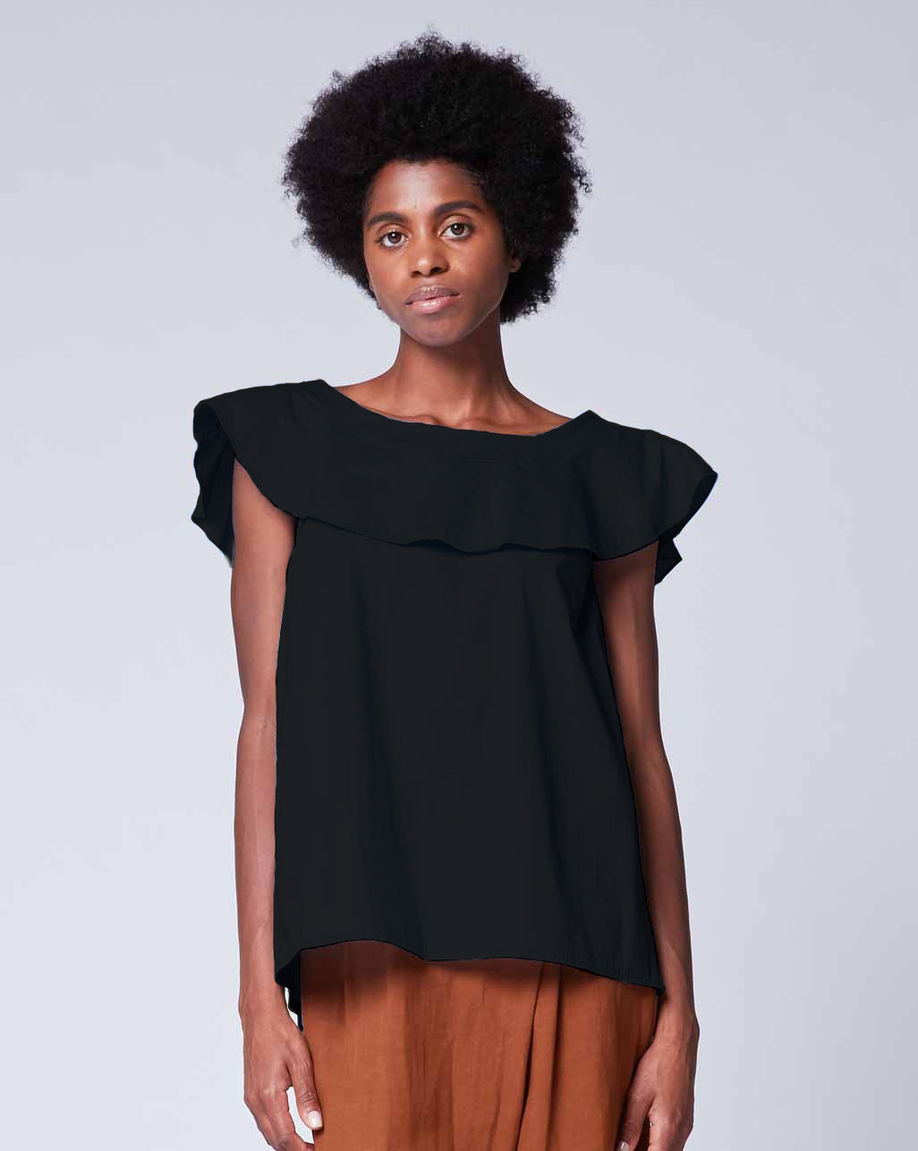 Bow Tie Back Bardot Top