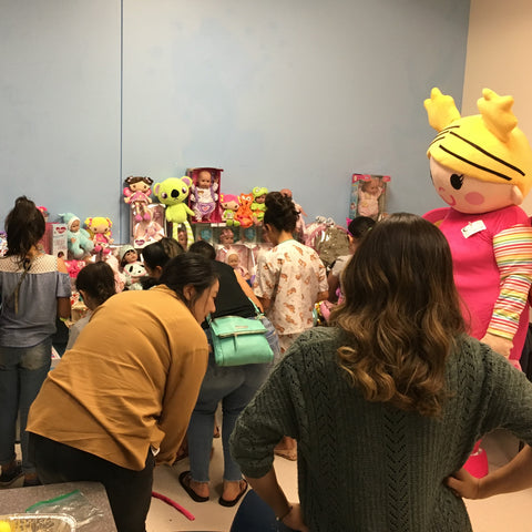 Adora Donates Toys to CHOC's Family Night!
