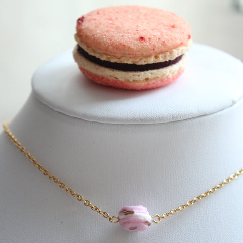 Macarons to eat and to wear, right here in Calgary. Perfect combo!
