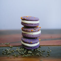 Lavender macarons, for the flavour and the benefits!
