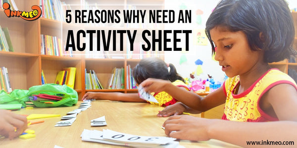 5 reasons Why need an Activity Sheet - Banner