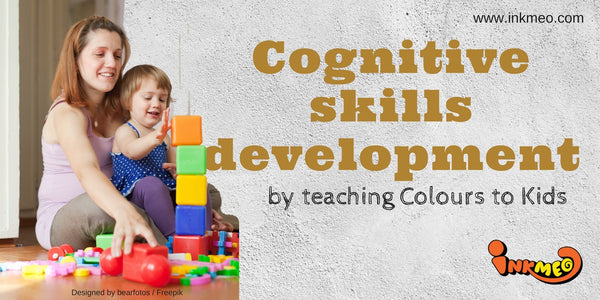 Cognitive skills development by teaching Colours to Kids-Banner