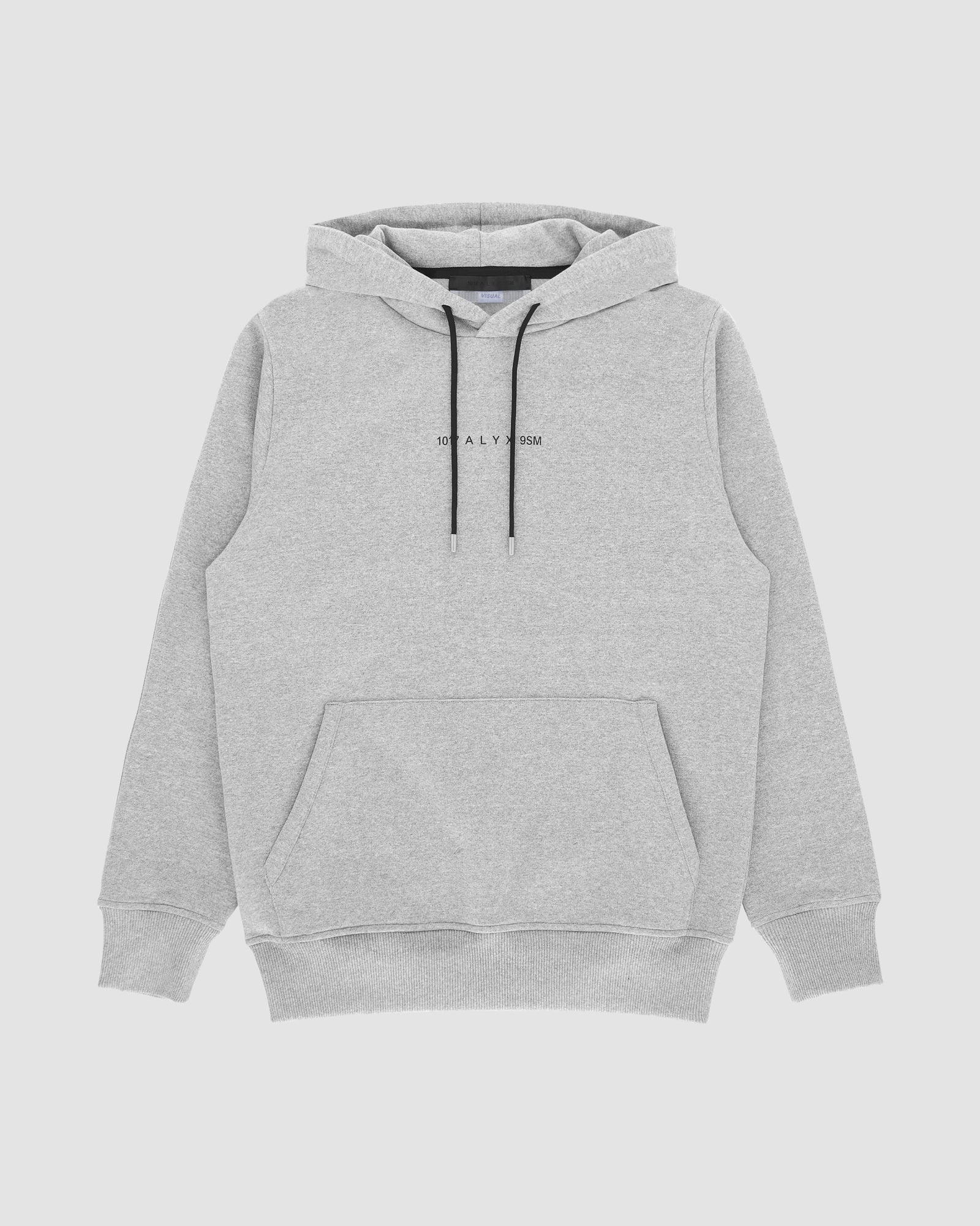 1017 ALYX 9SM | LOGO HOODED SWEATSHIRT | Sweatshirt | F19, Grey, Visual