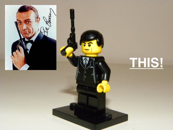James Bond LEGO Minifigure