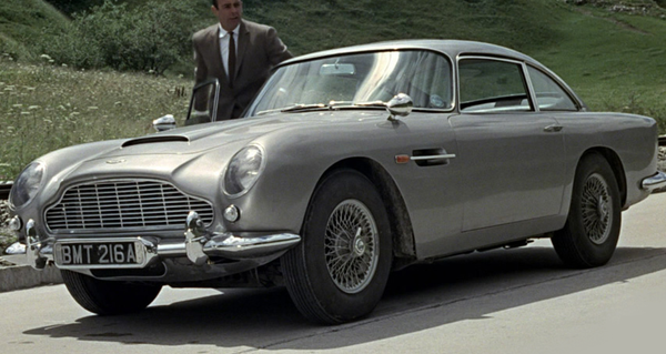 James Bond Aston Martin DB5 from Goldfinger