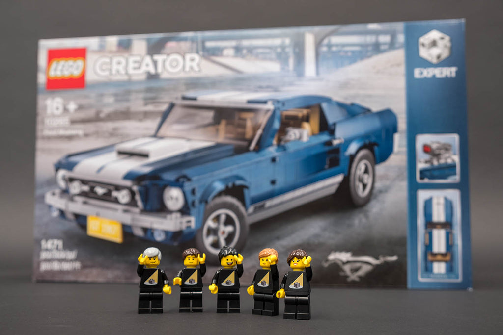 Ford Mustang GT LEGO box