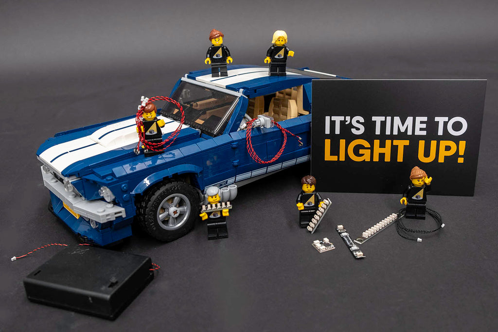 Ford Mustang GT Lego Light My Bricks Lighting