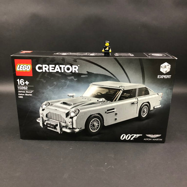 Box of LEGO James Bond Aston Martin DB5 set