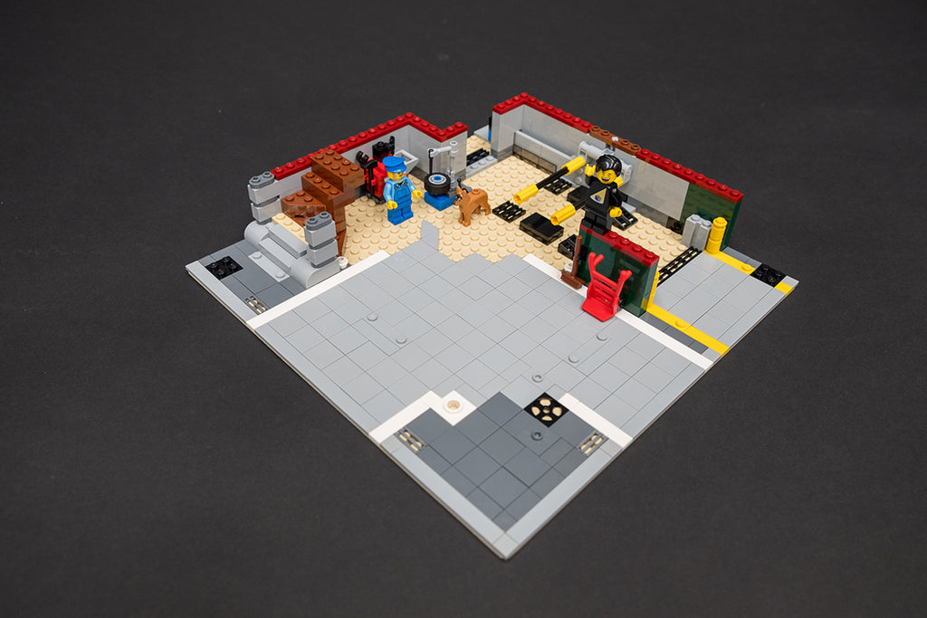 LEGO Corner Garage 10264 First Floor Build