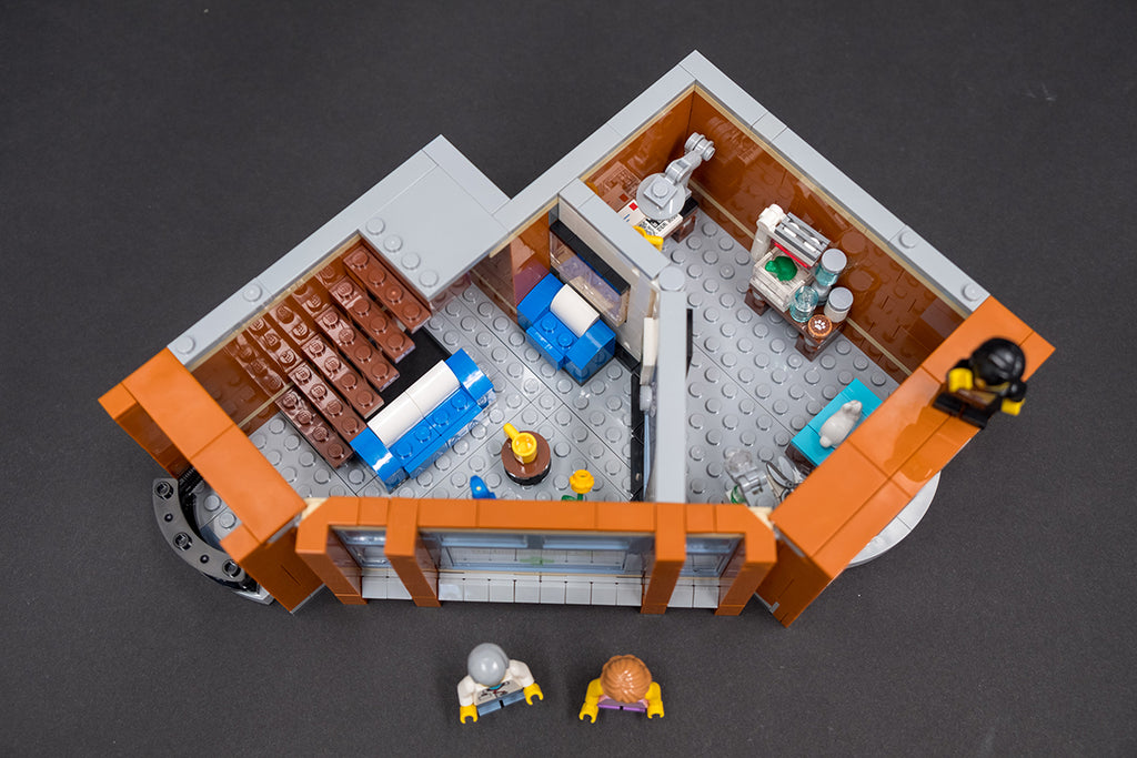LEGO Corner Garage Second Floor Build