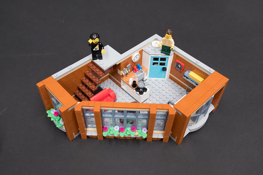 LEGO Corner Garage Top Floor Build