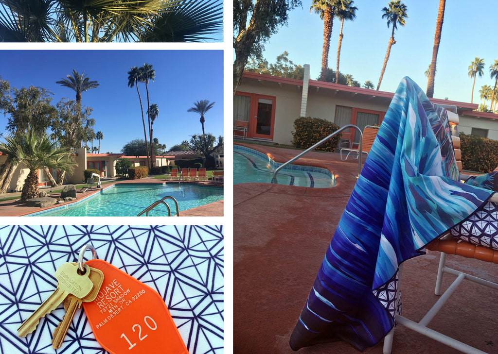 Palm Springs Surfer Towel