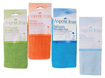 Aspen Clean Microfiber Cleaning Cloths