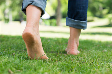 Walking Barefoot