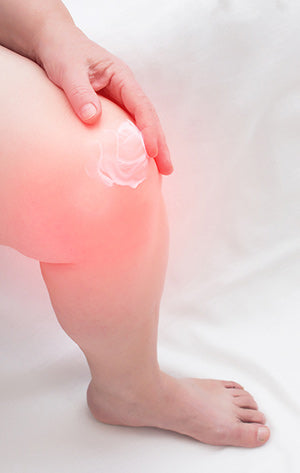 Healing Cream on Knee
