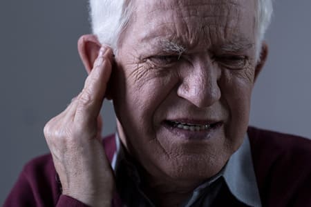 Man with Tinnitus