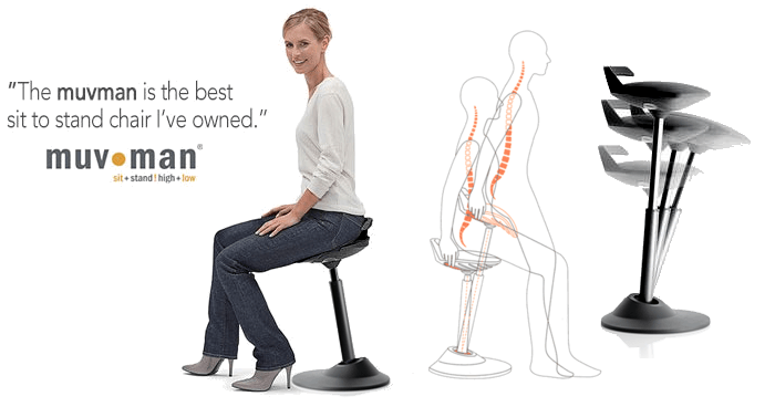 Illustrating Muvman range of motion and effect on spinal column