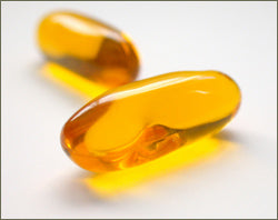 Omega-3 fish oil capsules