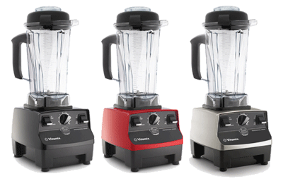 Different case colours for the Vitamix Professional Series 