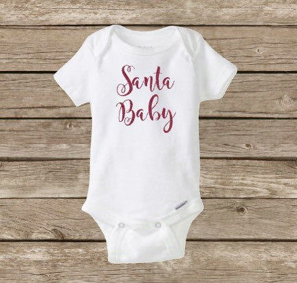 santa baby girl outfit