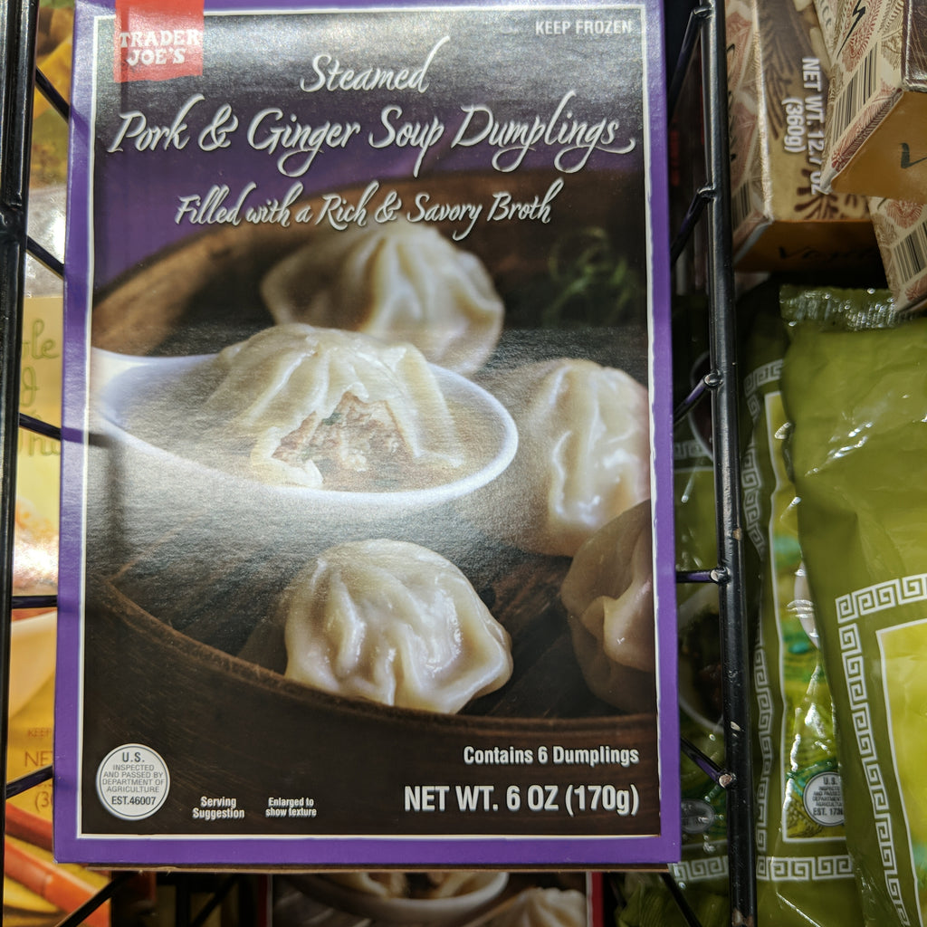 Trader Joe's Steamed Pork and Ginger Soup Dumplings We'll Get The Food