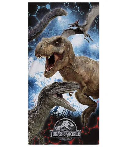 Dinosaur Jurassic World Licensed Towel