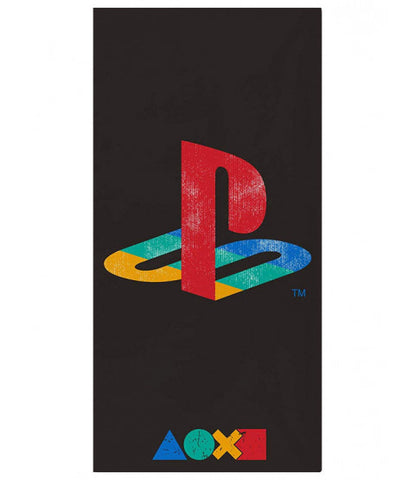 Sony Playstation Towel Black