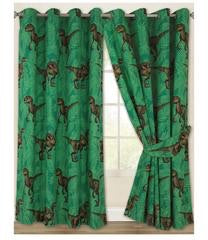 PRE ORDER Dinosaur Jurassic Curtains 72 inch drop