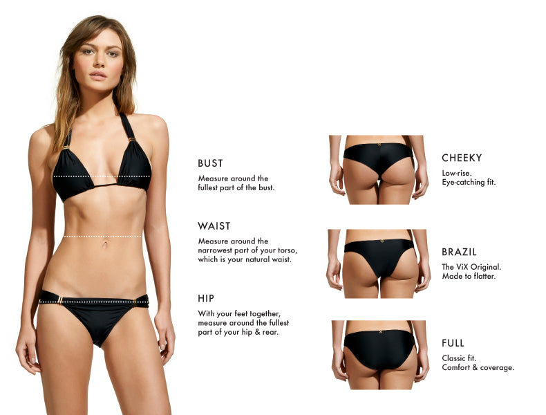 Vix Swimwear Fit Guide