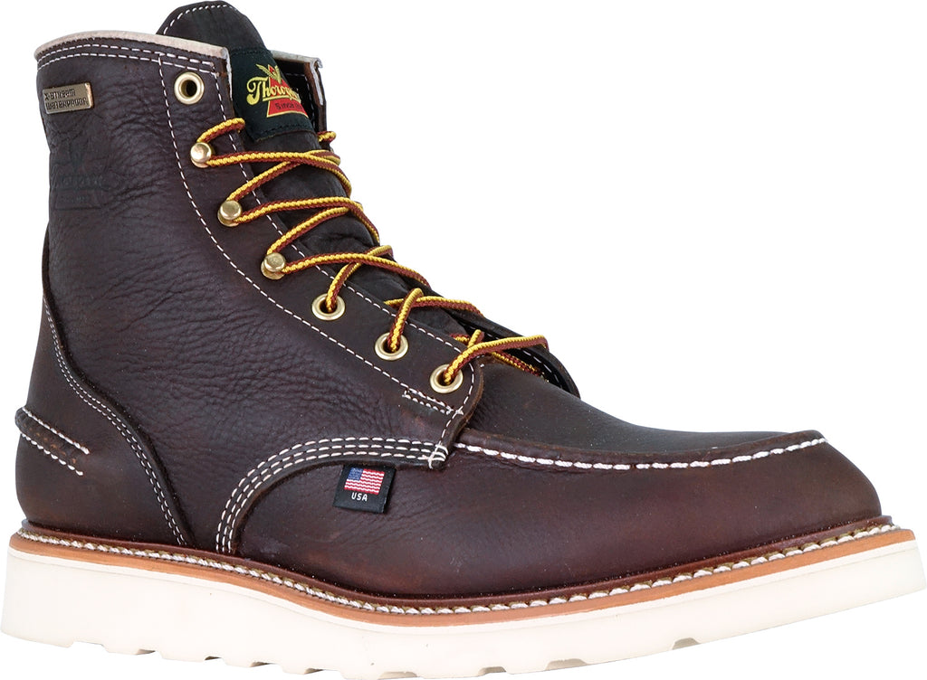 thorogood 6 moc safety toe boots