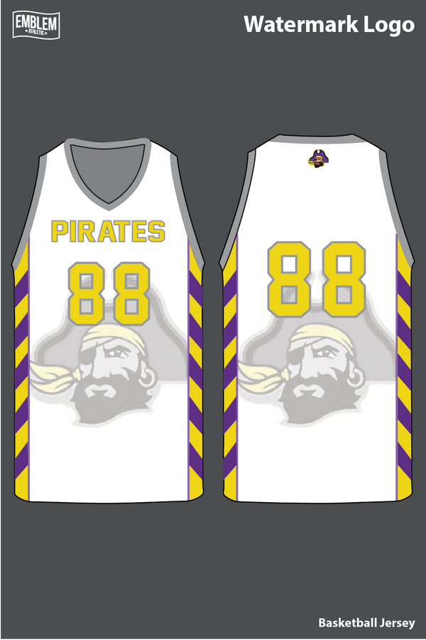 Alburnett Pirates Basketball Jersey 